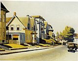 Street Scene Glouceste by Edward Hopper